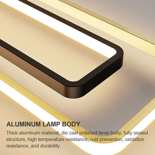 Plafonnier LED linéaire 100cm à intensité variable pour salle à manger