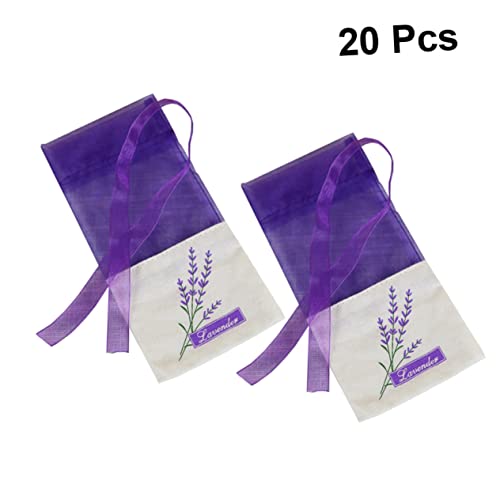 Bolsitas de Tela Lavanda Estampada x20 Bolsas Vacías miniatura 6