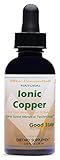 Good State Copper Supplements Ultra Concentrated Liquid | Optimal Absorption Nano-ionic Copper Supplement for Essential Health Support | 100 Servings at 2mg of Pure Copper | 1.6 Fl oz Bottle