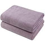 MULTIPROPÓSITO: Perfecto como toalla de baño cuando nadas o te bañas, también puedes usarlo como toalla de fitness o toalla de yoga cuando estás en el gimnasio o en casa.