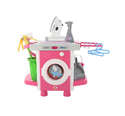 Preisvergleich Produktbild Polesie 48103 Set Waschmaschine mit Zubehör Carmen