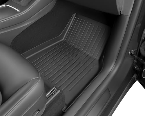 Image of SUPER LINER Tesla Model Y Floor Mats 2021-2024 TPE 9Pcs Set