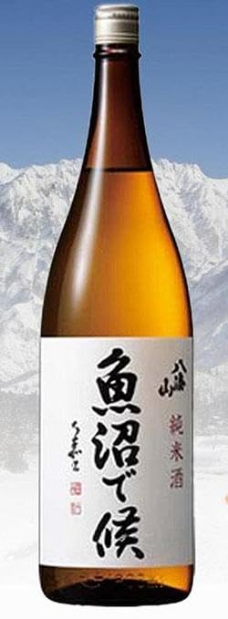 Amazon.co.jp: 【魚沼地域限定】純米酒 八海山「魚沼で候」1800ml×1本