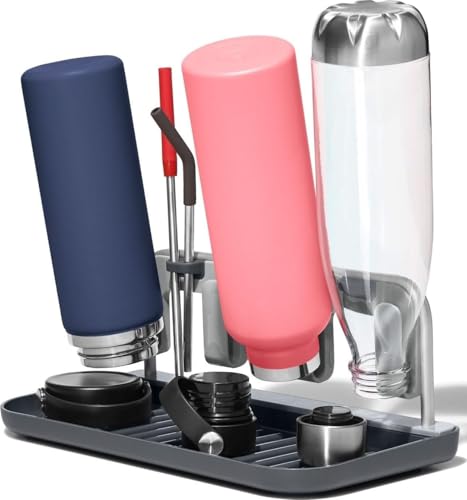 Image of OXO Good Grips Aluminum Frame Bottle Drying Rack