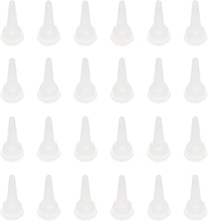 Pet Feeding Bottle Nipples Silicone: 40Pcs Cat Dog Feeding Pacifier Puppies Milk Bottle Nipplers Replacement Small Animal Feeder Nozzle Tips for Chinchilla Guinea Pig Hamster