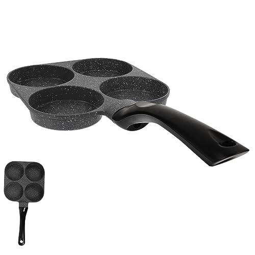 BESTYASH Non Stick Egg Frying Pan for Breakfast Cooking Non Stick Egg Pan with Scalding Handle Easy to Clean and Store for Home Kitchen Restaurant Use
