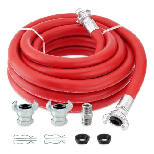 Venussar 3/4 Inch x 25 FT Red Jackhammer Air Hose