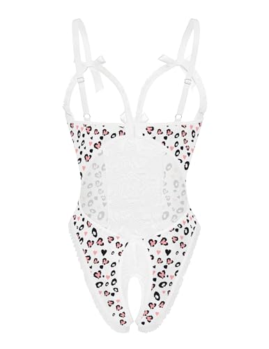 Image of Avidlove Women One Piece Lingerie Sexy Lace Babydoll Mini Bodysuit