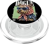 DOGUE Yorkshire fashion dog parodia. Un elegante cane che indossa occhiali da sole e foulard floreale su una copertina di una rivista alla moda. Design divertente per gli amanti dello Yorkshire, mamme di cani, papà dei cani, appassionati di moda per animali domestici, proprietari di Yorkshire, amanti dei cani. Lo Yorkshire è il mio animale spirituale.