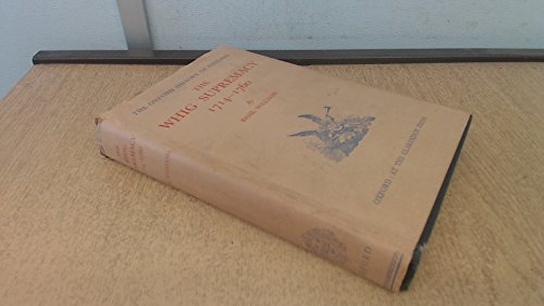 The Whig Supremacy 1714-1760 (Hardcover, Correc... B000PV2MGY Book Cover
