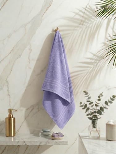 Image of Monte Carlo Essential 100% Cotton Bath Towel | 380 GSM Lightweight & Quick Dry | Soft Absorbent Compact Towel 60x120 cm | Bathroom Towel for Gym, Travel & Daily Use (Jazz) | Chili Pepper