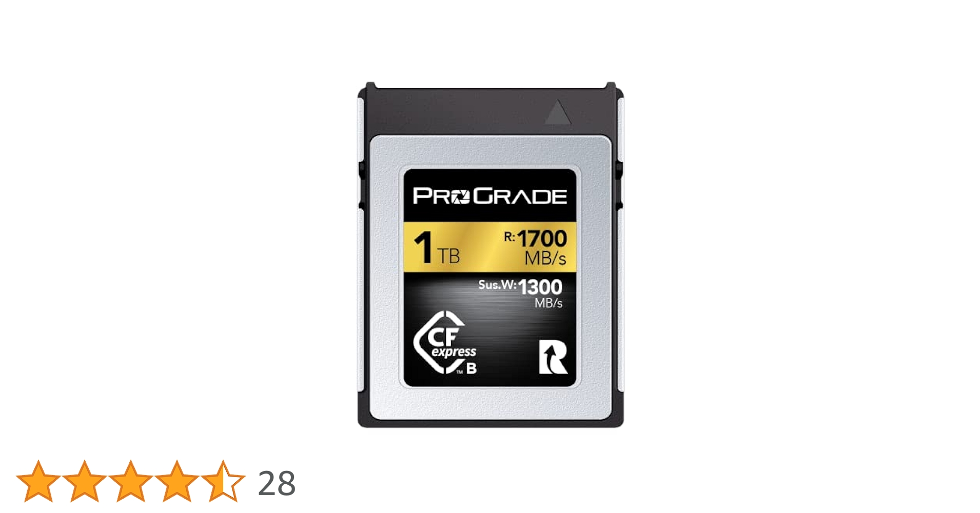【新品未使用】ProGrade Digital Type B GOLD 1TB Amazon | ProGrade Digital 1TB CFexpress Type B メモリー