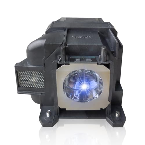 Poxtedsr Lámpara de Proyector para EPSON EL PLP88/V13H010L88 EB-X27 EB-U32 EB-S27 EB-W31 EB-W29 EB-U32 EB-U04 EB-W04 EH-TW5350 EH-TW5300 EH-TW5210 EB-S04 EB-S31 EB-955WH EB-X31 EB-X04 EB-W32