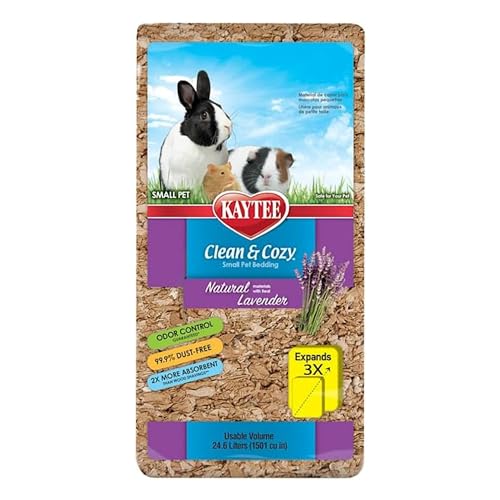 Image of Kaytee Clean & Cozy Natural Bedding with Lavender 24.6 Liters