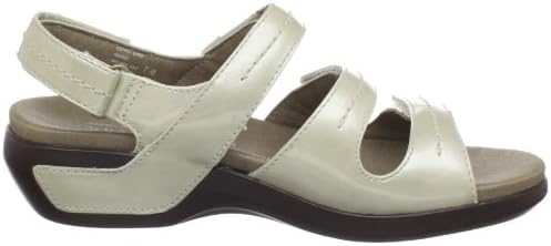 Aravon Women's Keri Flat Sandals, Beige, 6 | Image 5