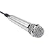 Produktbild Tensay Mini Karaoke Gesang Mikrofon mit Ständerhalter Speech Mic Audio Mikrofon Smart-Phone Laptop PC Desktop-Zubehör