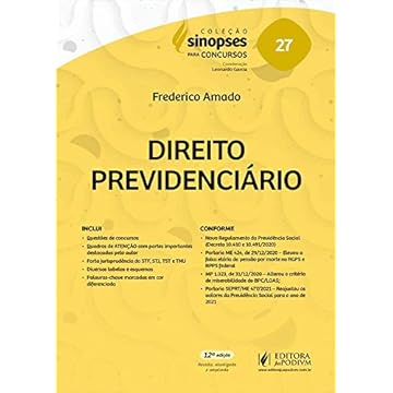 Capa do livro Direito Previdenciário