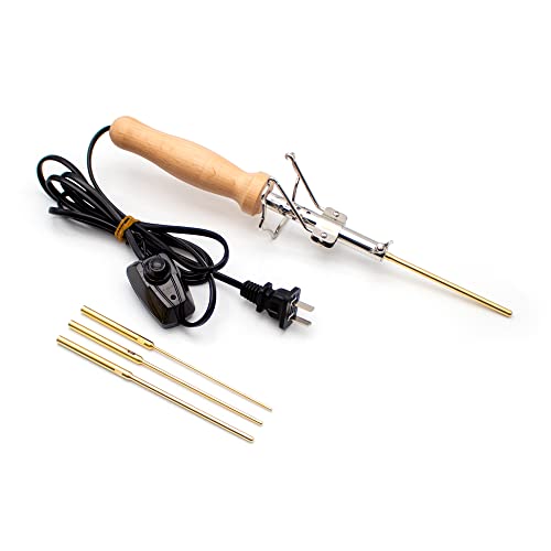 LeTkingok Handmade DIY Limited BJD Doll Curling Iron Diameter 2/3/4/5MM Mini Copper Rod Perm Tool AC 110V