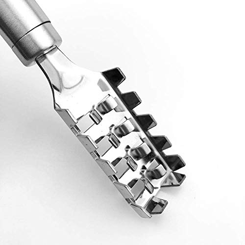 New Practical Fish Scaler Scraper Kitchen Tool,Seafood Tools,Clearance, Stainless Steel Sawtooth Fish Scales