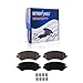 Detroit Axle - Front Brake Kit for 02-07 Jeep Liberty Disc Brake Rotors 2002 2003 2004 2005 2006 2007 Ceramic Brakes Pads Replacement: 11.34