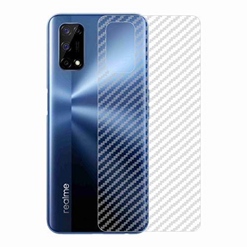 Image of Compatible with Oppo Realme V5 Back Screen Protective Film Carbon Fiber Skin Transparent Screen Guard Sticker
