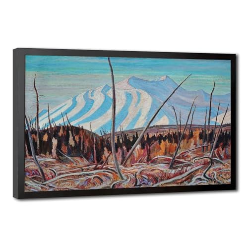Impression sur toile Dawn of The Yukon d'Alexander Young Jackson - 30,5x45,7 cm