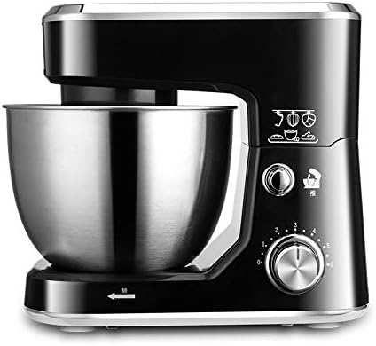 Stand Mixer, Electric Dough Bread Machine Kitchen Aids Mixer Food Mixers with 4l Bowl Dough Hook Whisk Beater and Splash Guard 6 Speeds