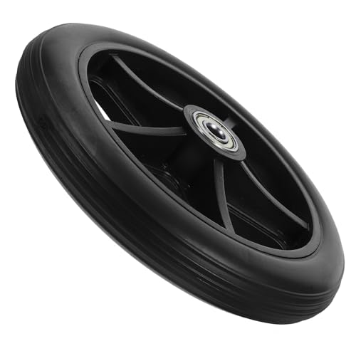 Healeved Universal Wheelchair Front Wheels 6 Inch Flexible Wheelchair Tire Anti-wear Wheelchair Parts