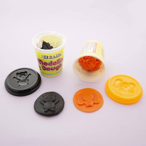 image for BAZIC Products Modeling Clay 2 Color, Assorted Colors Modeling Dough A