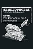 Photo Gallery abibliophobia bookworm gifts librarian reader reading books: notebook, notebook journal beautiful , simple, impressive,size 6x9 inches, 114 paperback pages Photo Gallery abibliophobia bookworm gifts librarian reader reading books: notebook, notebook journal beautiful , simple, impressive,size 6x9 inches, 114 paperback pages