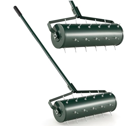 Aireador manual de césped IRONMAX con rodillo 21''x51'' miniatura 1
