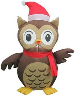 Airblown Inflatable 3.5' Lighted Owl