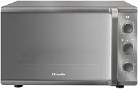 Forno Elétrico de bancada Mueller Espelhado 50 litros e 3 Modos de Assar MFB50K 220V