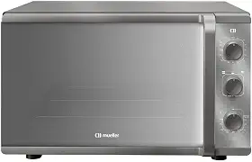 Forno Elétrico de bancada Mueller Espelhado 50 litros e 3 Modos de Assar MFB50K 220V