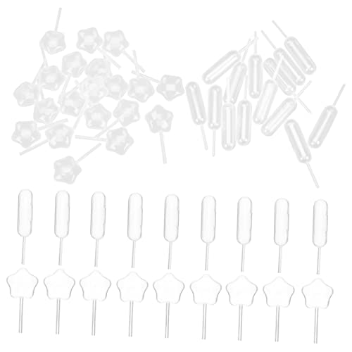 Veemoon Cupcake Jam Droppers 4ml Mini Pipettes Easy to Use Squeeze Droppers for Baking Decor 2 Pack