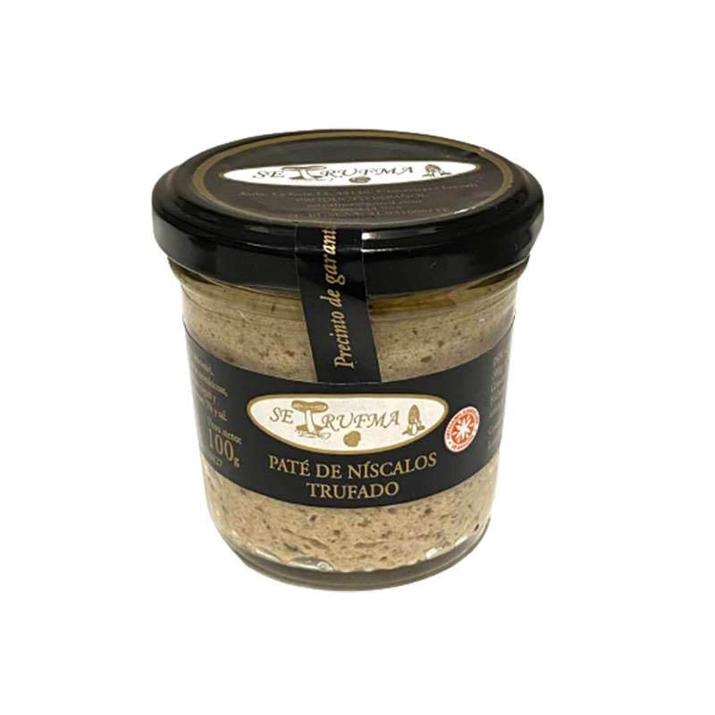 Paté de níscalos trufados