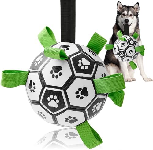 Spot Ethical Plush Soccer Ball Hundespielzeug – 9er Pack Mit Quietscher Für Hunde