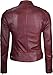 Decrum Womens Leather Jacket - Leather Jackets for Women | [1315924] Ddge Burgundy, L