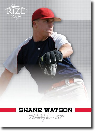 5-Count Lot SHANE WATSON 2012 Rize Rookies Inaugural Edition RCs