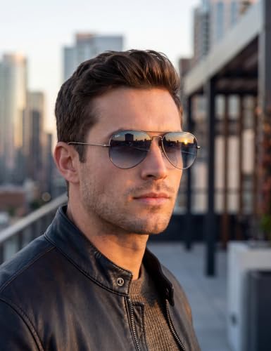 Image of Fastrack Tees Aviator Sunglasses for Unisex