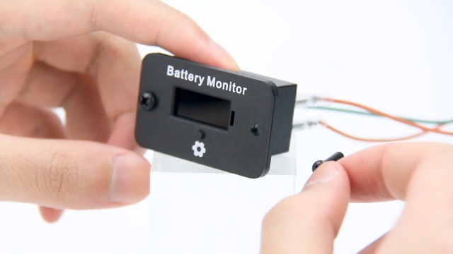 Image of 12V 24V 36V 48V 60V 72V Golf Cart Battery Meter, ELMCONFIG Front Setting and Switch Key Battery Capacity Voltage Indicator Gauge Acid and Lithium ion Indicator for Golf CART Yamaha Club CAR EZGO