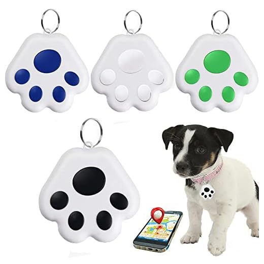 Gps Pet Tracker, Mini Gps Tracking Locator, Tractive Gps Cat Tracker 2021, Liten bärbar Intelligent Anti-förlorad enhet, för nyckel /katt/hund/plånbok (4 pcs B)