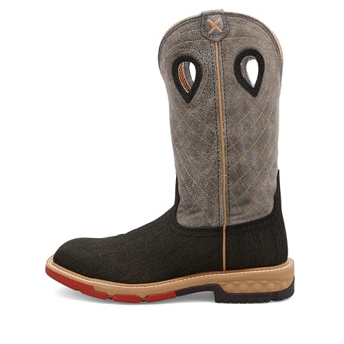 Image of Twisted X Men's 12 inch Pull on Alloy Toe Waterproof Western Work Boot