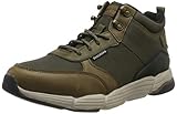 Goga Mat Arch. Skechers Metco Klassische Stiefel Herren, Grün (Olive Brown Leather W/Mesh Ol Br), 41 EU
