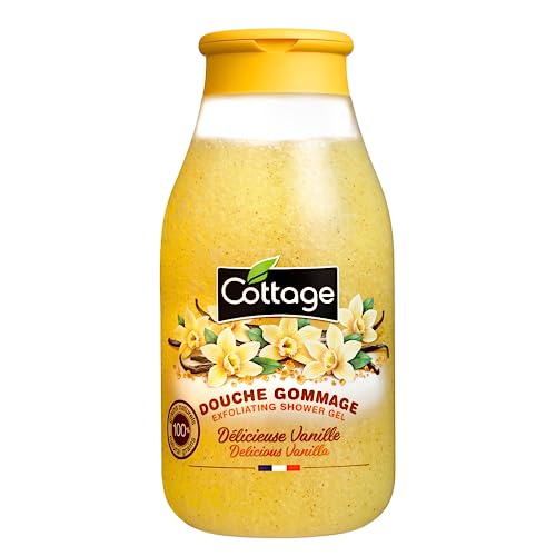 Cottage Doccia Scrub Deliziosa Vaniglia Grani Esfolianti 100% Naturali, 1 Unità
