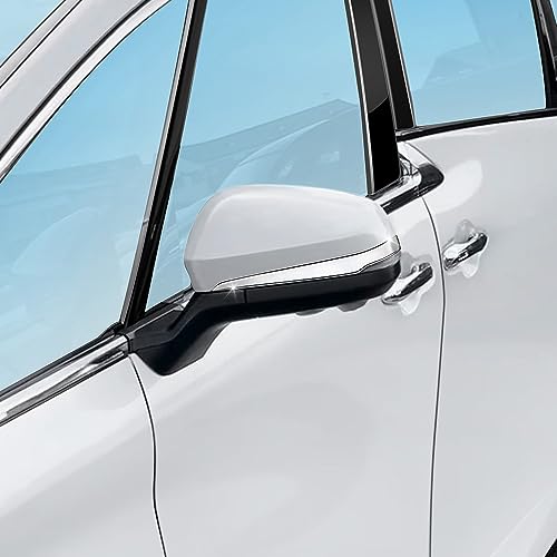 新型 アルファード 40系 ヴェルファイア 40系 サイドミラーガーニッシュ ドアミラーガーニッシュ ABS 車種専用 カスタムパーツ アクセサリー 2p シルバー RF127