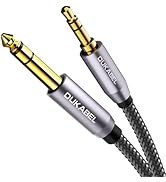 DuKabel 3.5mm auf 6.35mm Audio Klinkenkabel 1/4 TRS Stecker auf 1/8 TRS Stecker Stereo Aux Instru...