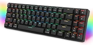 RK Royal KLUDGE RK71 70% RGB Backlit Mechanical Gaming Keyboard Wireless Bluetooth 71