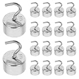 CALLARON 50pcs 5g Slotted Weights with Hooks Lab Mass Set 250g Total for Physics Science Lab Classroom