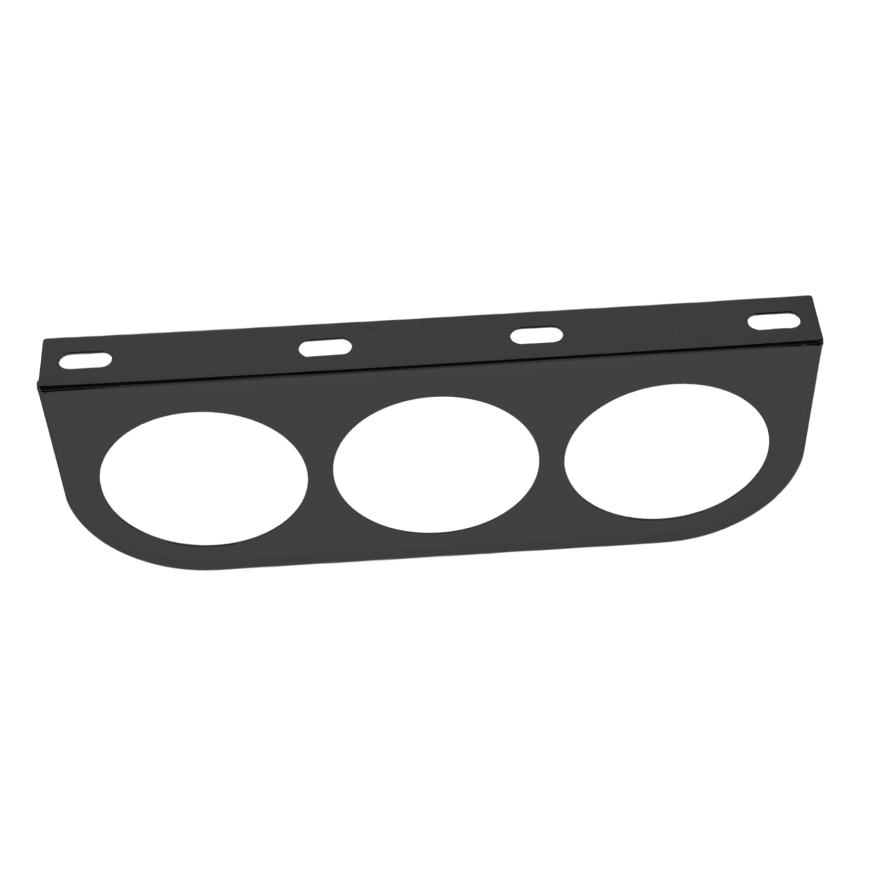 CHILDWEET Triple Gauge Bracket for Car Dashboard Holder for Automotive Installation Easy to Install Minimalist Design for Comprehensive Vehicle Monitoring